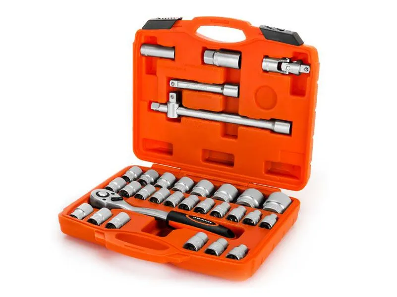 [JB12] (HAM) JUEGO DE BOCALLAVES 1/2" - 32 PIEZAS