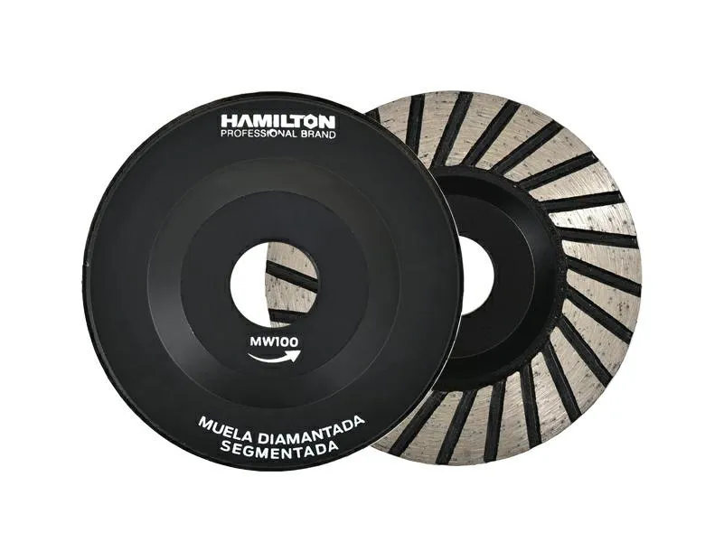 [MW100] (HAM) DISCO DIAMANTADO TIPO MUELA 100 MM