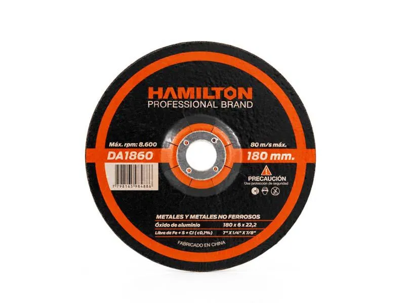 [DA1860] (HAM) DISCO DE DESBASTE 180 X 6