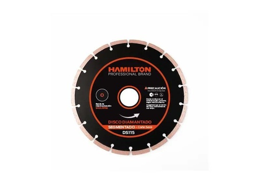 [DS115] (HAM) DISCO DIAMANTADO SEGMENTADO 115 MM