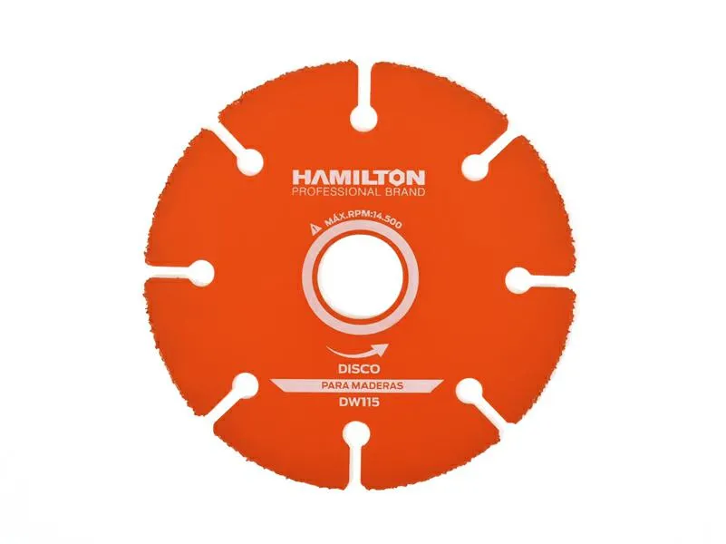 [DW115] (HAM) DISCO DIAMANTADO PARA MADERA 115MM