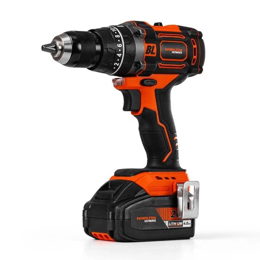 [BLT111] (HAM) TALADRO CON PERCUTOR BRUSHLESS A BATERÍA 20 V ULTIMATE