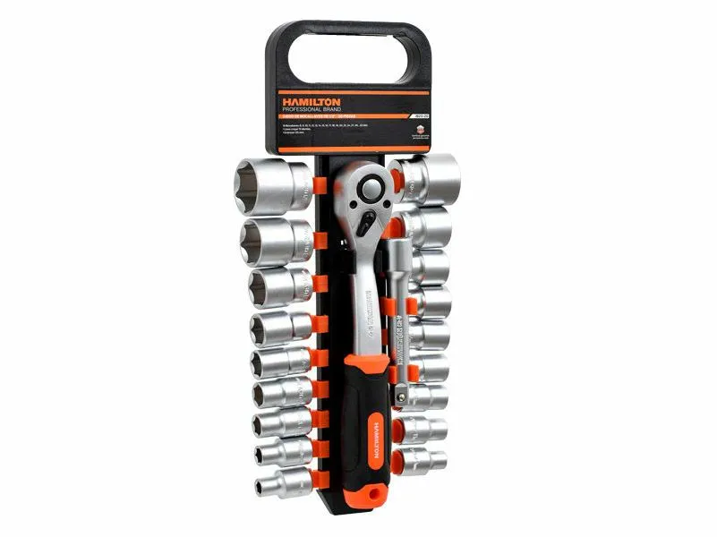 [JB20-20] (HAM) JUEGO DE BOCALLAVES 1/2" 20 PIEZAS DEL 8 AL 32mm
