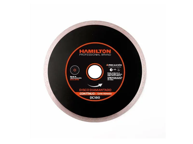 [DC180] (HAM) DISCO DIAMANTADO CONTINUO 180mm.