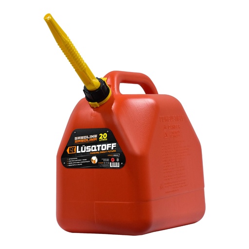 [BP20-N] (LSQ) BIDON 20 LITROS NARANJA COMBUSTIBLE