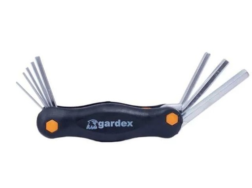 [GP2990] (GP) LLAVE ALLEN GARDEX DE MANO 8 PZAS. 1.5MM a 8MM