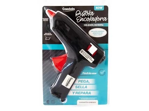 [GP1237] (GP) PISTOLA ELECTRICA SILICONA GRANDE 40W