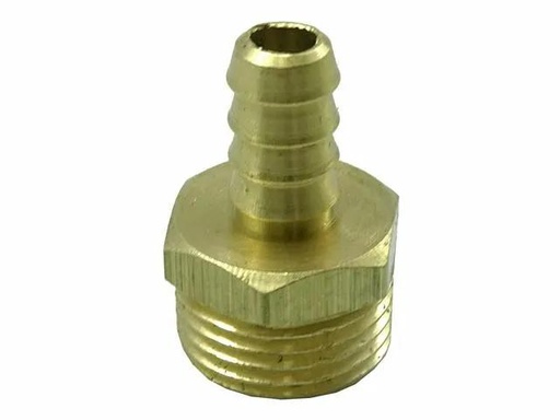 [GP53572] (GP) ACCESORIO PARA GAS BRONCE TETON 1/2 M x 8 MM