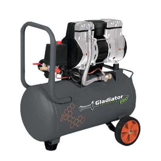 [CSA24/1/25] (GLA) COMPRESOR 24 LITROS ENERGY SIN ACEITE SILENCIOSO