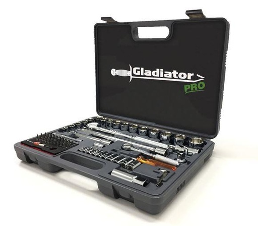 [JT870K] (GLA) Juego De Tubos Gladiator 70 Pzs 1/4, 3/8, 1/2