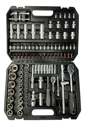 [JT10110] (GLA) JUEGO TUBOS 1/2" 1/4" 110 PIEZAS INDUSTRIAL