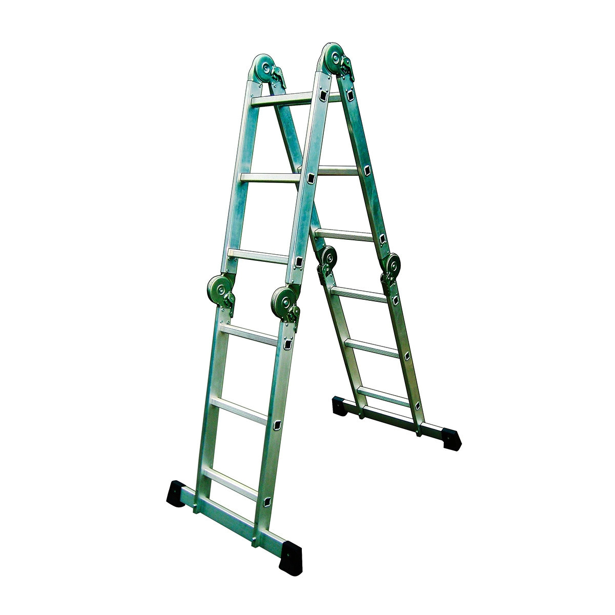 [69501010] (FE) ESCALERA MULTIFUNCION 3X4 -340 CM.- REFORZADA CON BANDEJA