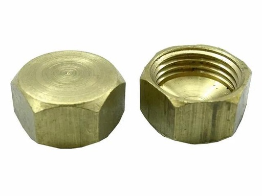 [GP53528] (GP) ACCESORIOS P/GAS BRONCE - TAPA 1/4